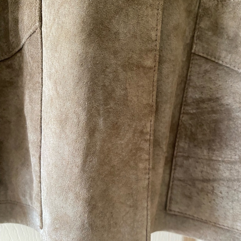 Denim&Co Woman's Washable Leather Fringe Jacket, size L Never Worn - Picture 8 of 16